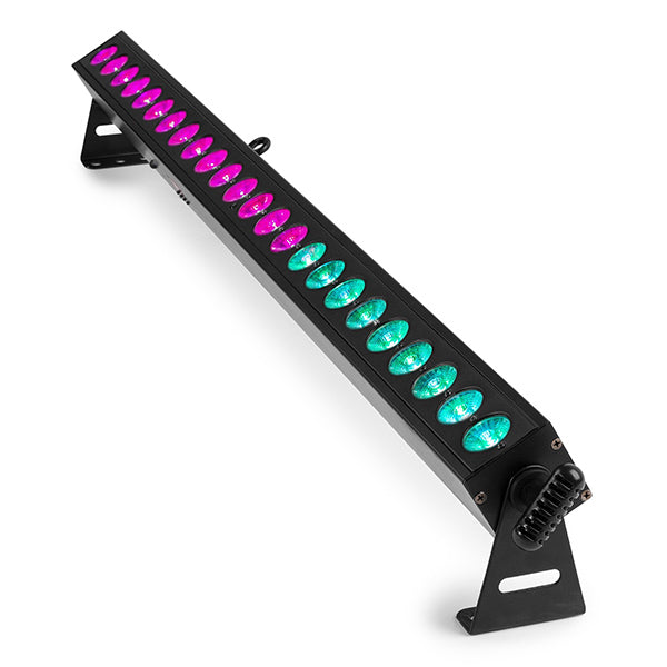 BEAMZ BBB243 BATTERY POWERED LED BAR 24X 3W RGB