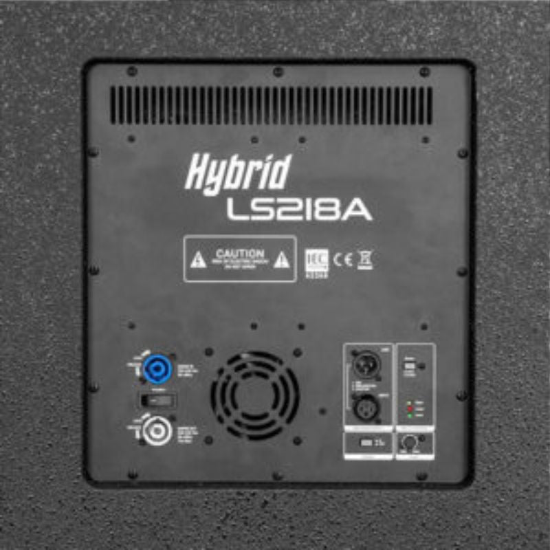HYBRID LS218A DUAL POWERED 18" ACTIVE SUB-BASS SPEAKER (EACH)