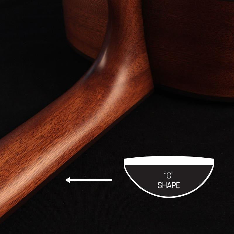 "C" SHAPE NECK PROFILE