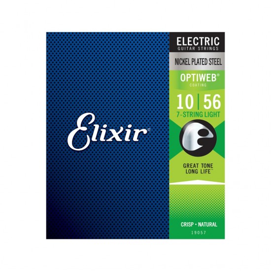 ELIXIR ELECTRIC NICKEL OPTIWEB GUITAR STRING SET