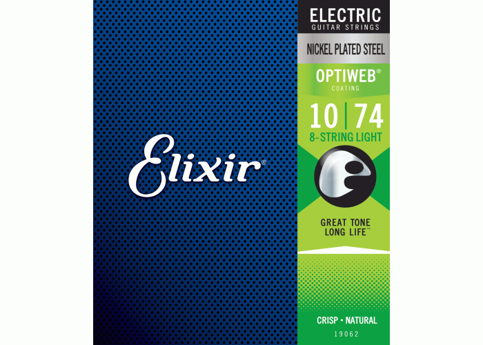 ELIXIR ELECTRIC NICKEL OPTIWEB GUITAR STRING SET