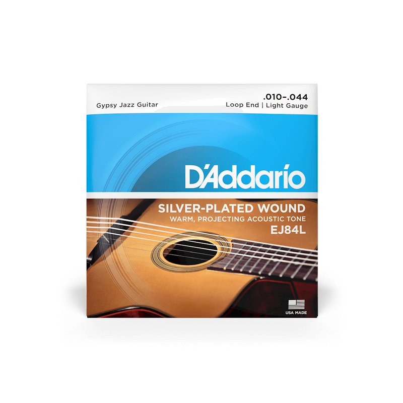 D'ADDARIO GYPSY JAZZ LOOP END ACOUSTIC GUITAR STRINGS