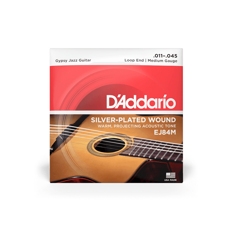 D'ADDARIO GYPSY JAZZ LOOP END ACOUSTIC GUITAR STRINGS