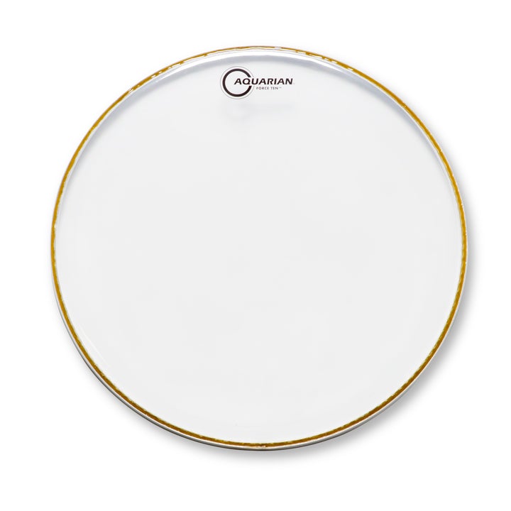 AQUARIAN FORCE TEN CLEAR DRUM HEADS