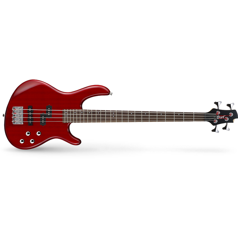 CORT ACTION BASS PLUS TRANS RED