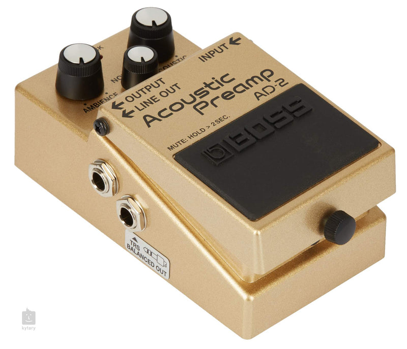 BOSS AD-2 ACOUSTIC PREAMP EFFECTS PEDAL