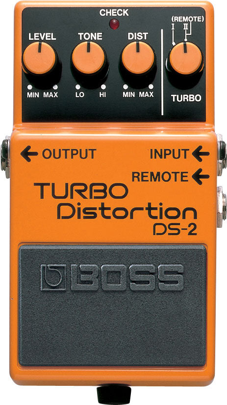 BOSS (DS-2)  TURBO DISTORTION EFFECTS PEDAL