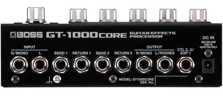 BOSS GT-1000 CORE GUITAR MULTI-EFFECTS PROCESSOR