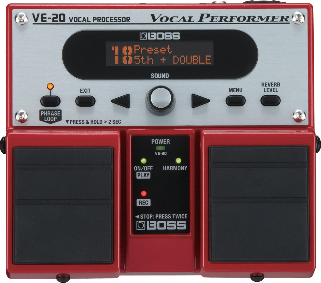 BOSS VOCAL EFFECTS PROCESSOR PEDAL