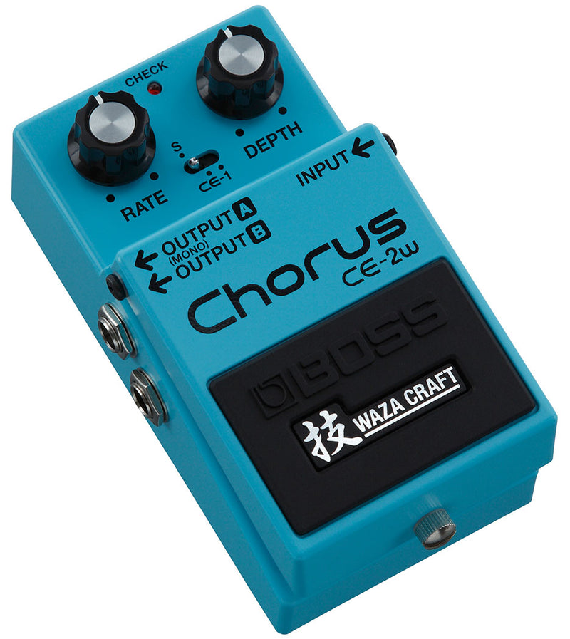 BOSS CE-2W WAZA CRAFT CHORUS EFFECTS PEDAL