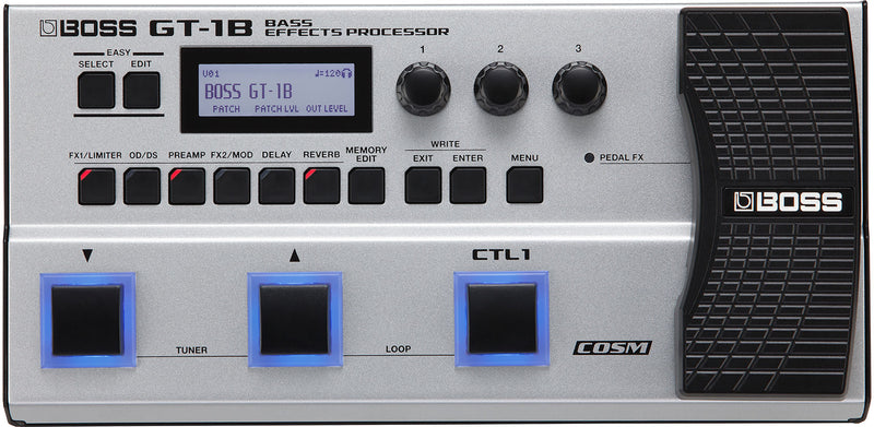 BOSS GT-1B BASS GUITAR MULTI-EFFECTS PROCESSOR