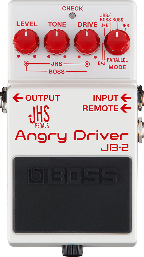 BOSS JB-2 ANGRY DRIVER EFFECTS PEDAL