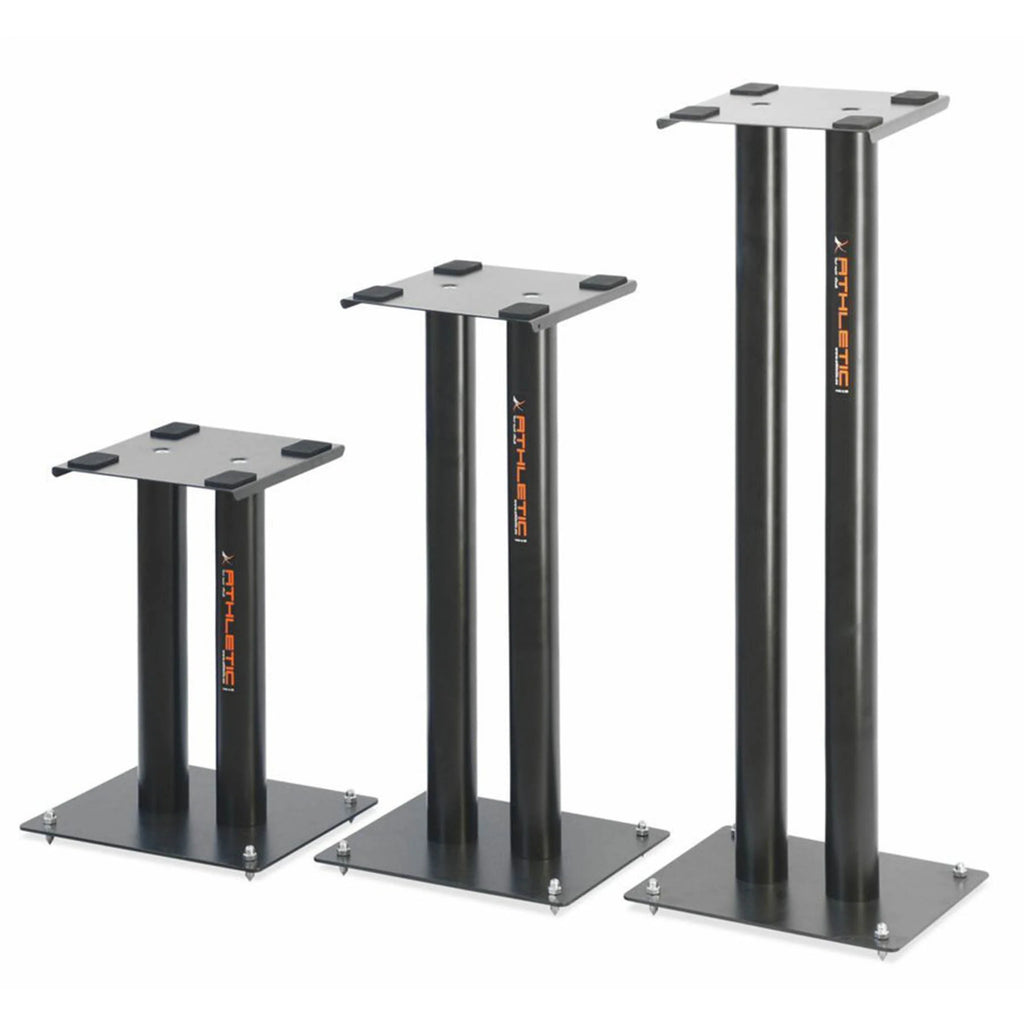 ATHLETIC MONITOR STAND W/ RUBBER AND SPIKES