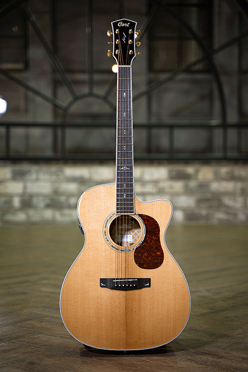 CORT GOLD-OC8 ACOUSTIC GUITAR + CASE