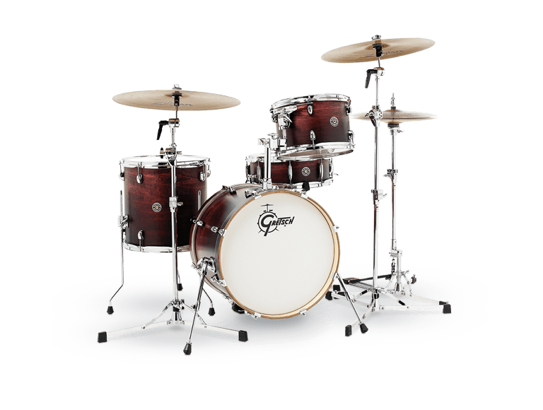 GRETSCH CATALINA CLUB JAZZ SHELL PACK 4-PC W/18" KICK - GLOSS CRIMSON BURST