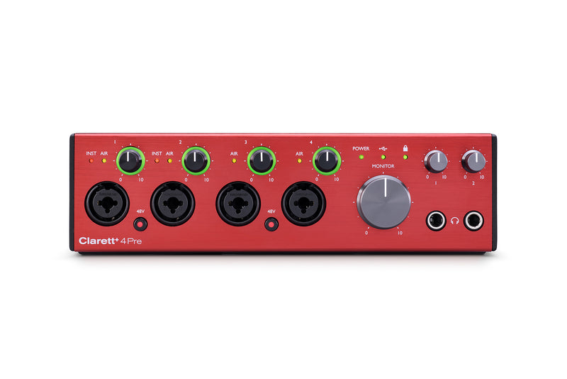 FOCUSRITE CLARRETT + 4 PRE USB-C