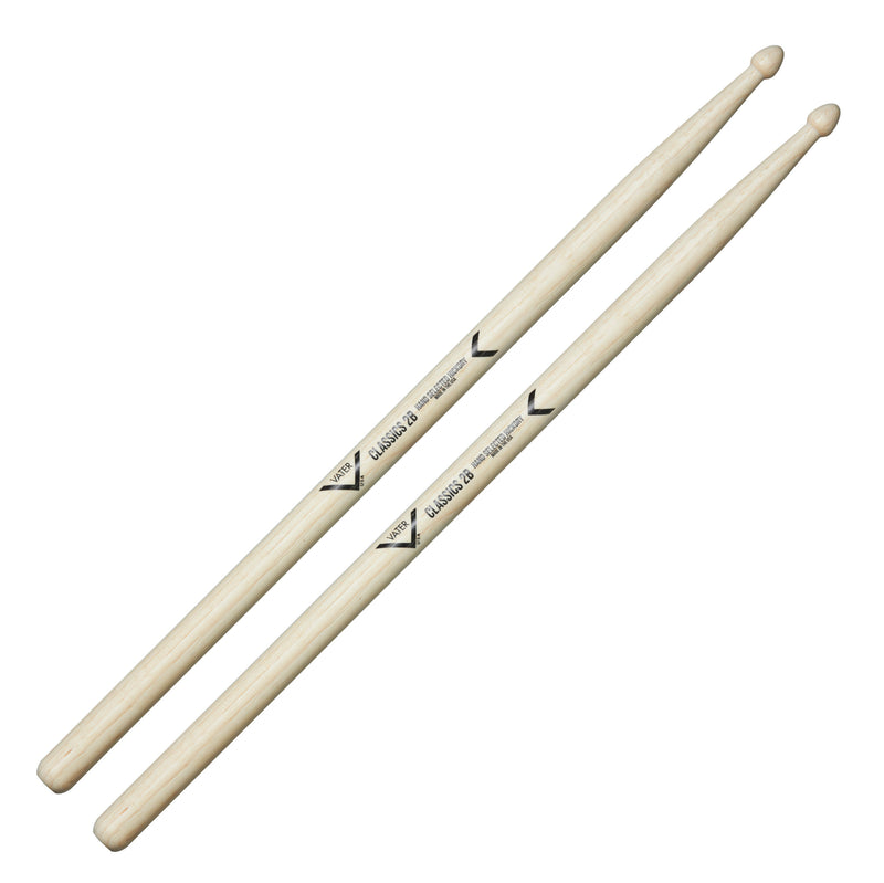 VATER CLASSIC 2B DRUMSTICKS - WOOD TIP