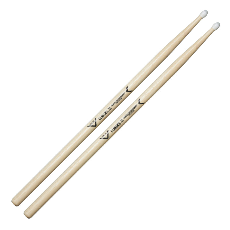 VATER CLASSICS 7A DRUMSTICKS NYLON TIP