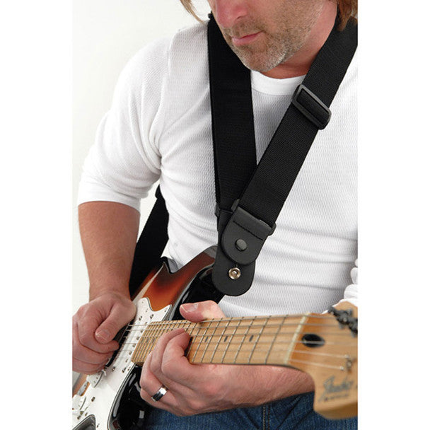 PLANET WAVES DARE GUITAR STRAP, BLACK