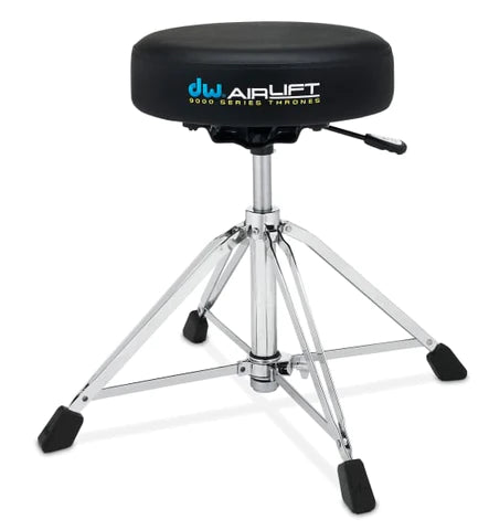 DW HEAVY DUTY AIRLIFT ROUND TOP DRUM THRONE