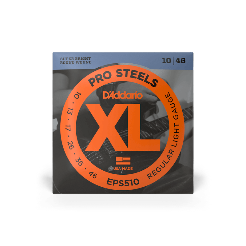 D'ADDARIO PROSTEELS ROUND WOUND ELECTRIC GUITAR STRINGS