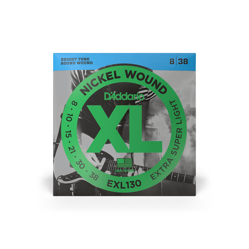 D'ADDARIO NICKEL ROUND WOUND (LIGHT) ELECTRIC GUITAR STRINGS