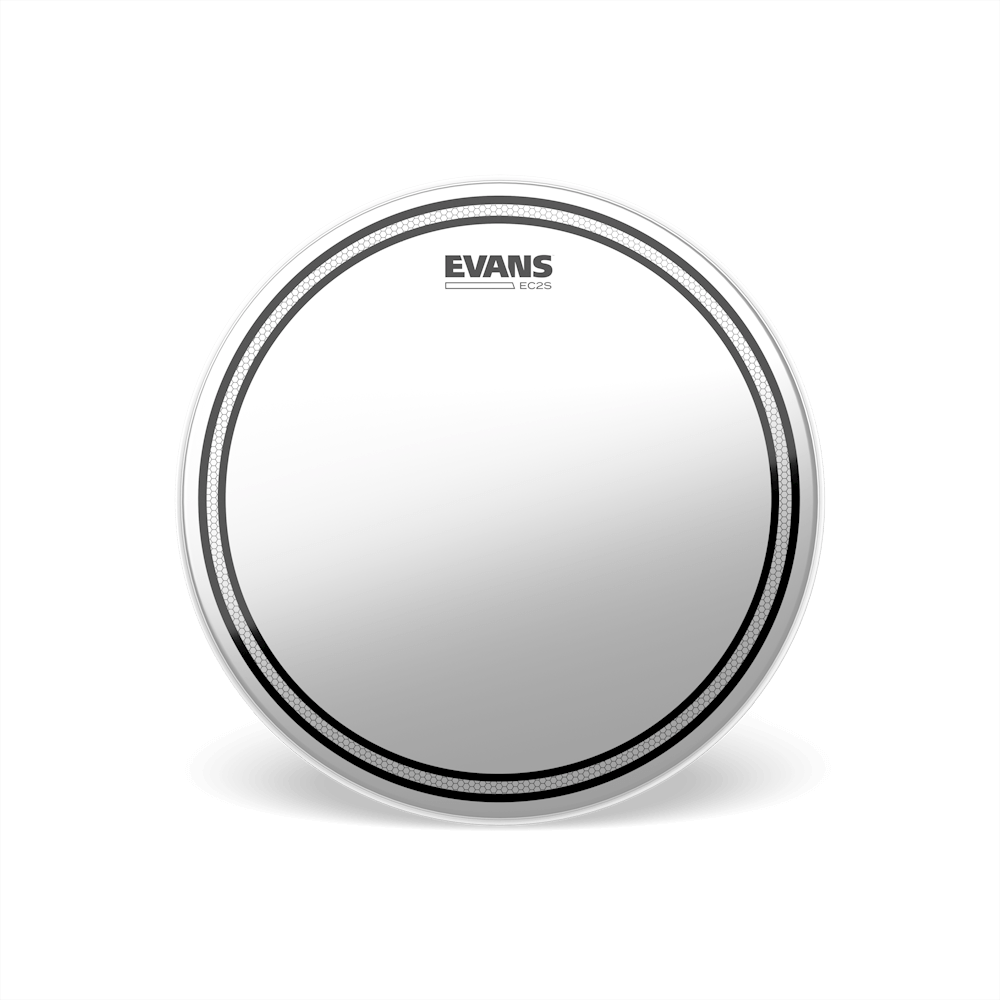 EVANS EC2 FROSTED DRUM HEADS
