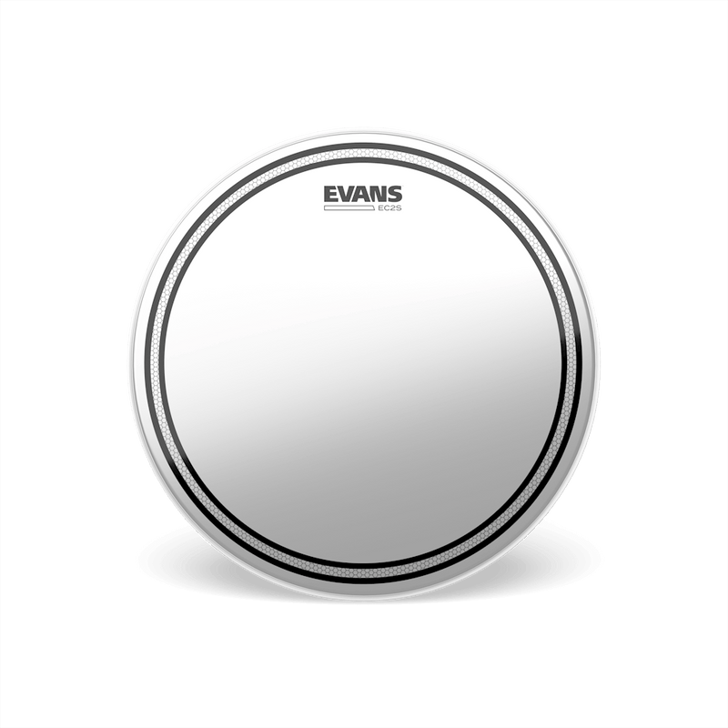 EVANS EC2 FROSTED DRUM HEADS