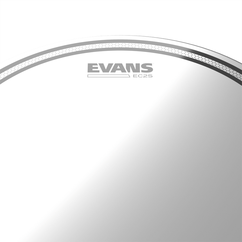 EVANS EC2 FROSTED DRUM HEADS