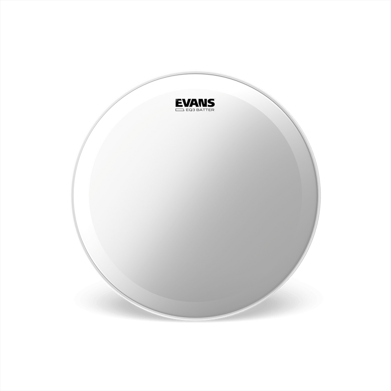 EVANS EQ3 CLEAR BASS DRUM BATTER HEADS