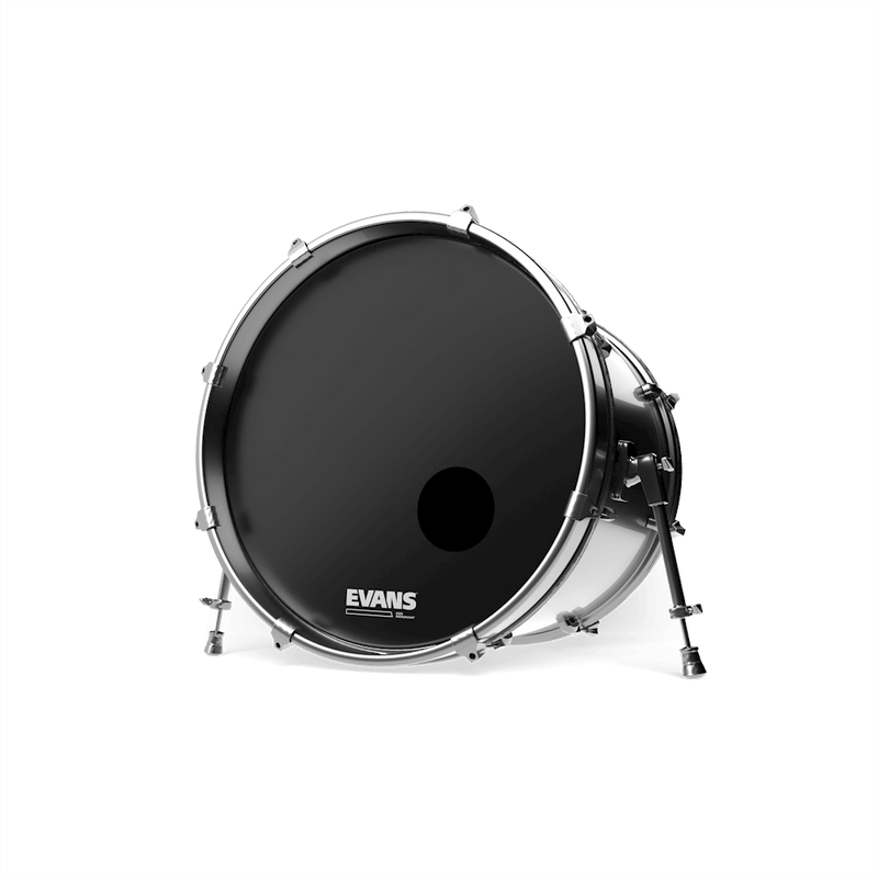 EVANS EQ3 RESONANT BLACK BASS DRUM HEAD