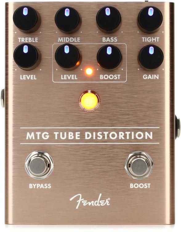 FENDER MTG TUBE DISTORTION PEDAL EFFECTS PEDAL