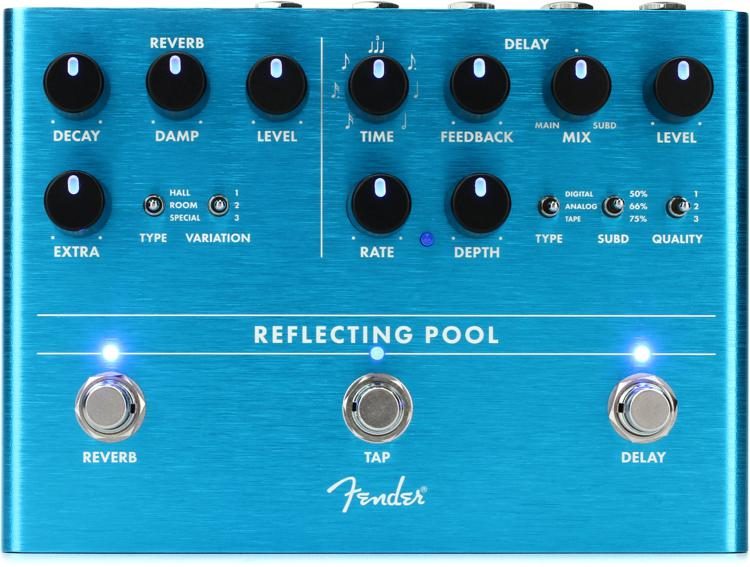 FENDER REFLECTING POOL DELAY/REVERB EFFECTS PEDAL