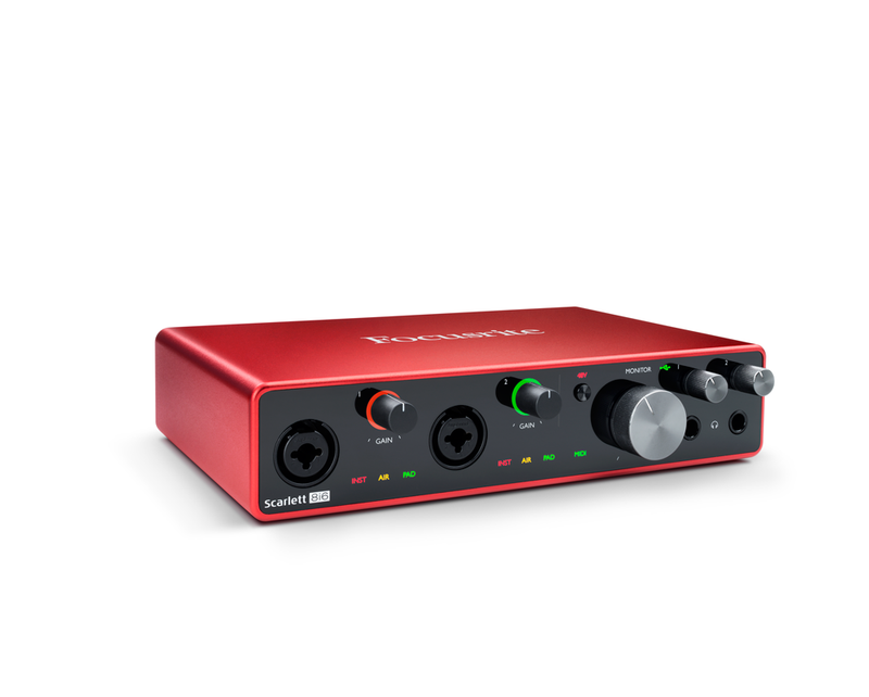 FOCUSRITE SCARLETT 8i6 3RD GENERATION AUDIO INTERFACE