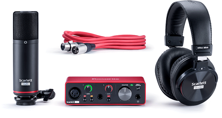 FOCUSRITE SCARLETT SOLO STUDIO 3RD GENERATION