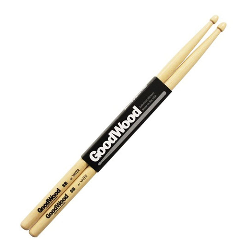 VATER GOODWOOD 5B DRUMSTICKS - WOOD TIP