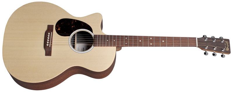 Martin GPCX2E01 X Series Solid Spruce top with Mahogany HPL back & sides Grand Performance Cut