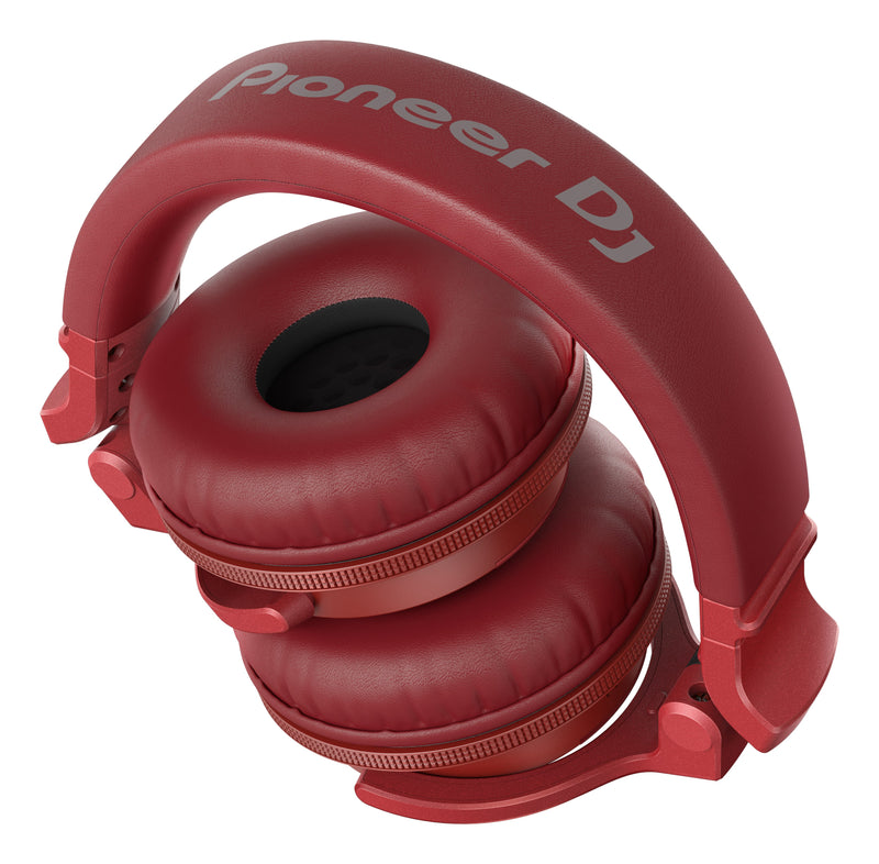 PIONEER DJ HEADPHONES WITH BLUETOOTH FUNCTIONALITY (RED)