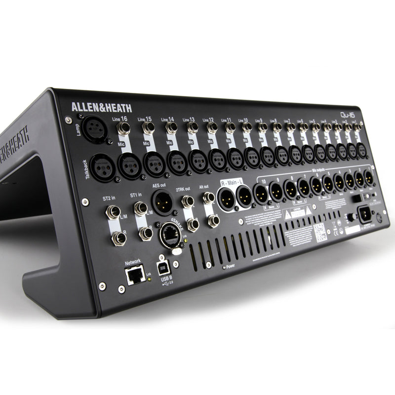 ALLEN & HEATH QU 16C BACK CLOSEUP