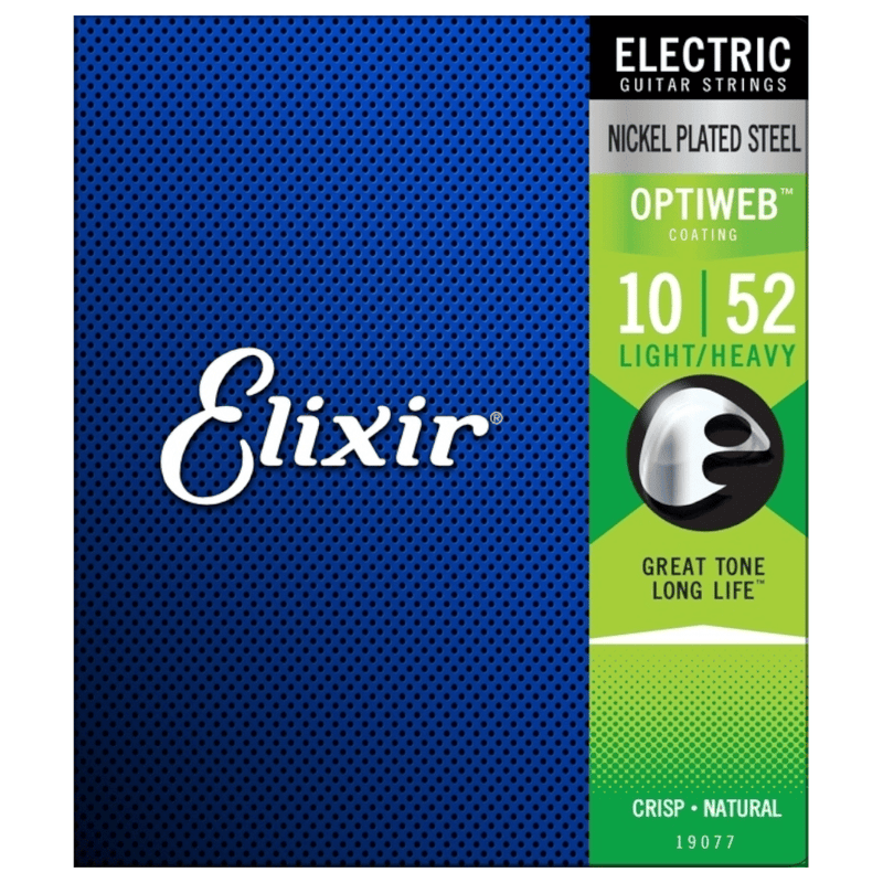 ELIXIR ELECTRIC NICKEL OPTIWEB GUITAR STRING SET