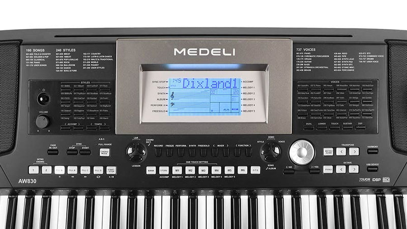 MEDELI AW830 ASPIRE SERIES KEYBOARD