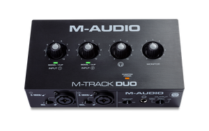 M-AUDIO MTRACKDUO AUDIO INTERFACE