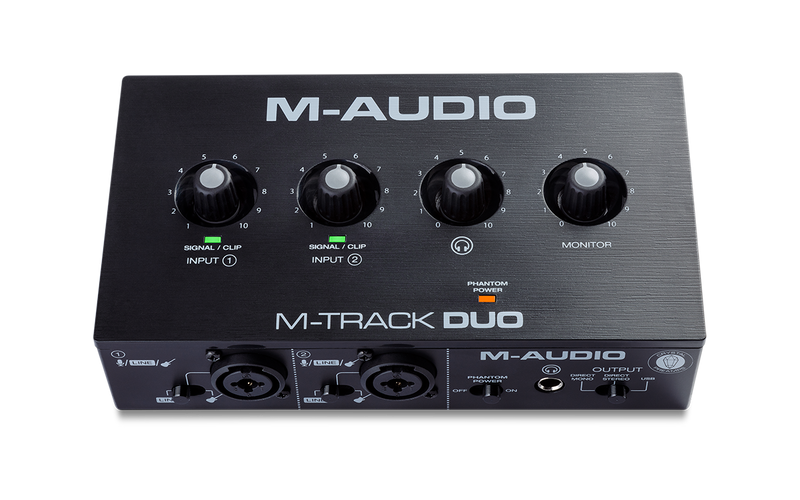 M-AUDIO MTRACKDUO AUDIO INTERFACE