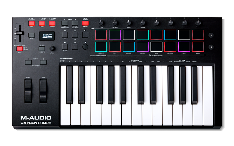 M-AUDIO OXYGEN PRO 25 USB MIDI CONTROLLER