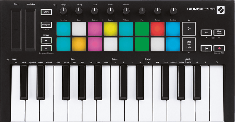 NOVATION LAUNCHKEY MINI MKIII USB MIDI CONTROLLER