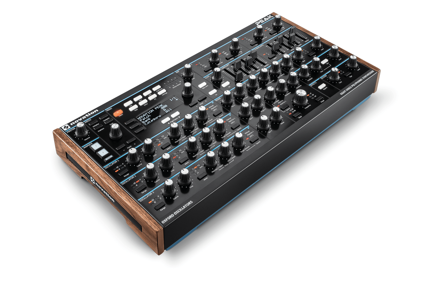 Polyphonic desktop synth top