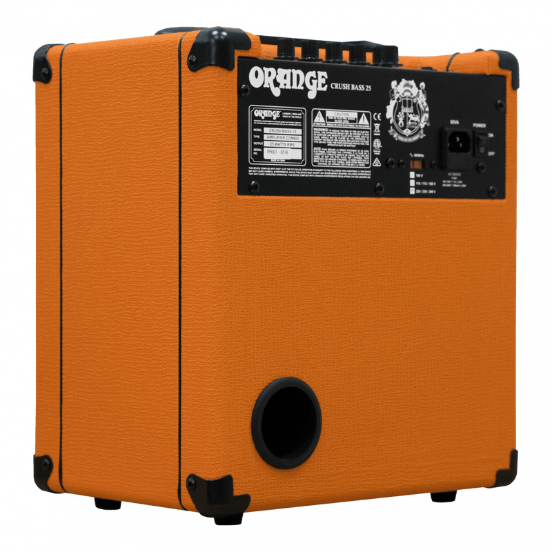 ORANGE CRUSH BASS 25 BACK