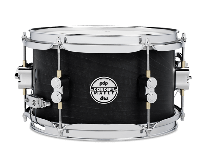 PDP SNARE BLACK WAX 10PLY MAPLE