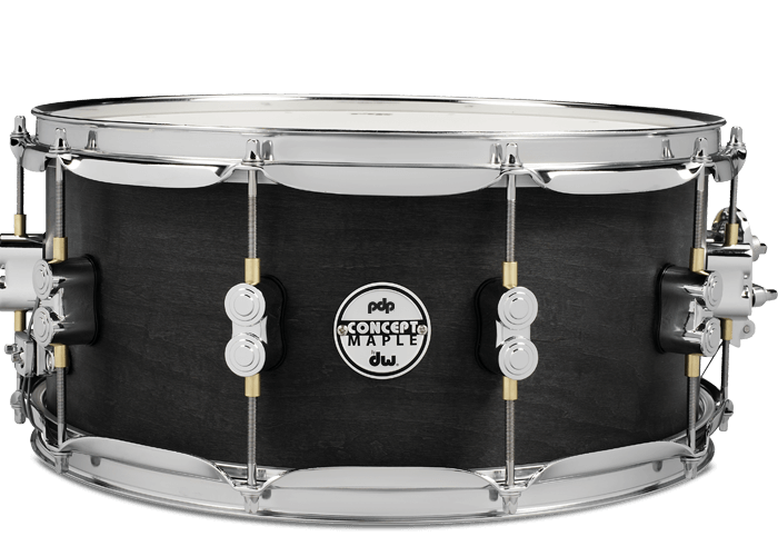 PDP SNARE BLACK WAX 10PLY MAPLE