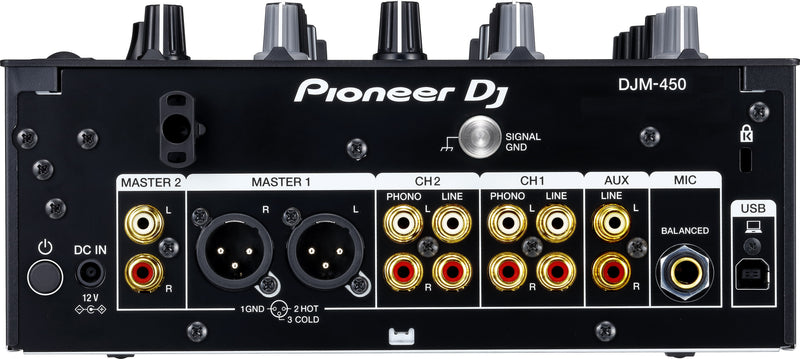 PIONEER DJM-450 BACK